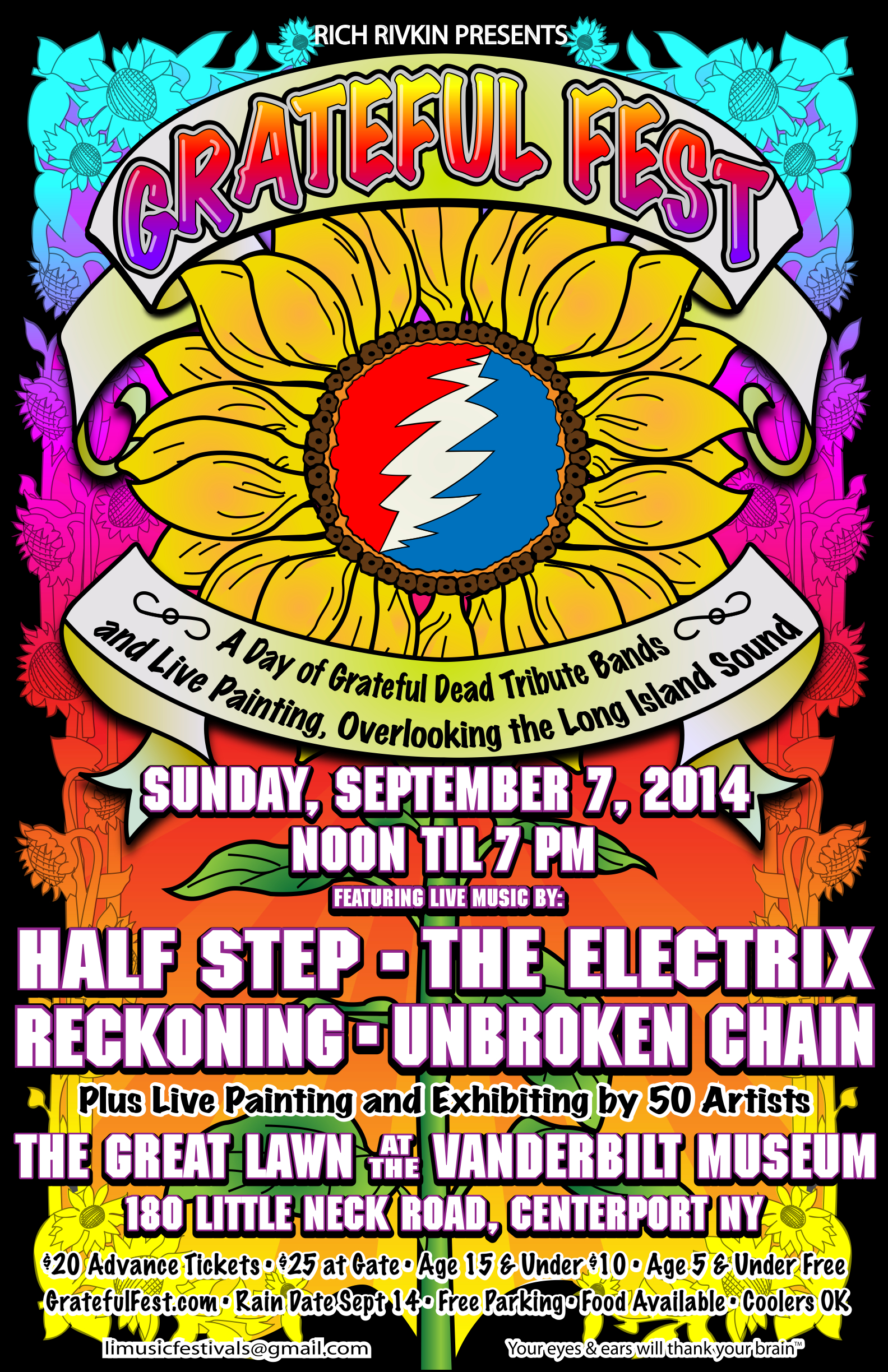 grateful fest 3 poster